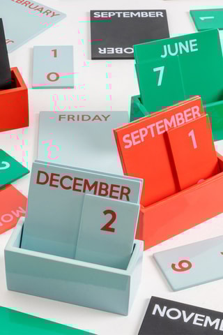 Houten Dagkalender 10 x 4 x 12,2 cm