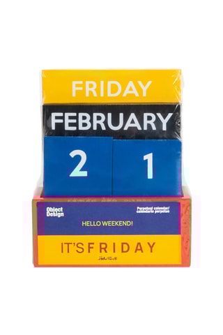 Houten Dagkalender 10 x 4 x 12,2 cm