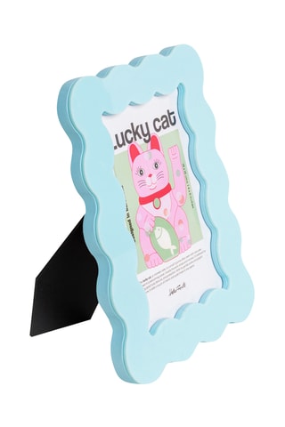 Fotolijst - 14 x 1,4 x 19 cm - Hemelsblauw