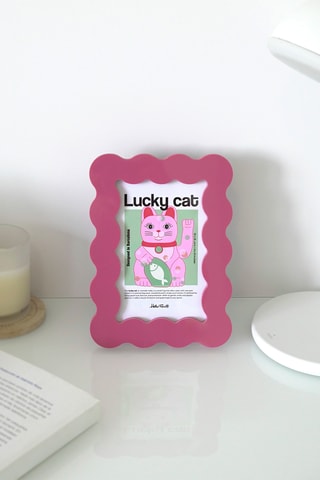 Fotolijst - 14 x 1,4 x 19 cm - Roze