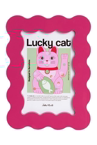 Fotolijst - 14 x 1,4 x 19 cm - Roze