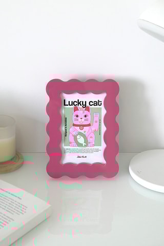 Fotolijst - 14 x 1,4 x 19 cm - Roze