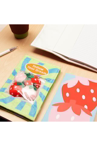 Gelinieerd Notitieboekje - 80 Pagina's - Groen en Hemelsblauw - 18 x 13 x 2,5 cm