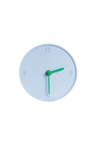 Klok - 14,3 cm - Hemelsblauw