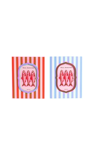 Fotolijst - 16 x 1,5 x 21 cm - Rood en Wit