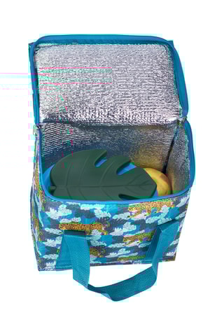 Koellunchtas - hemelsblauw en marineblauw