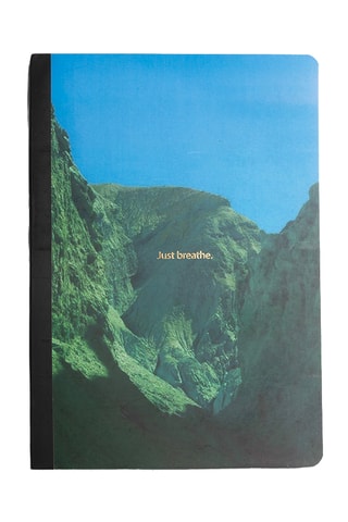 Bullet Journal - 192 Pagina's - Groen en Hemelsblauw - 14,8 x 21 x 1 cm