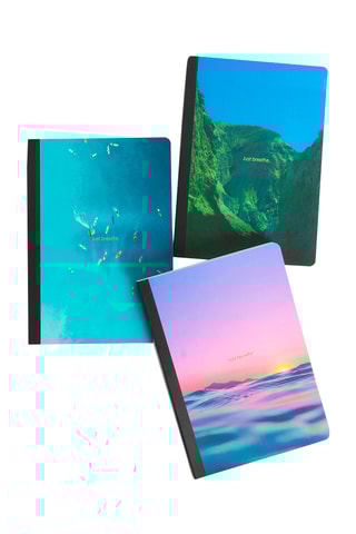 Bullet Journal - 192 Pagina's - Roze en Paars - 14,8 x 21 x 1 cm