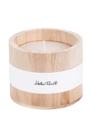 Geurkaars Katoenfris - Wit