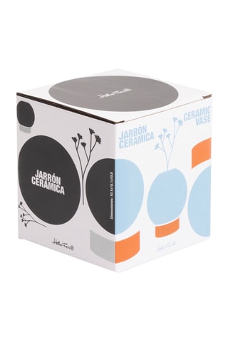 Keramische Vaas - 11,6 cm - Zwart