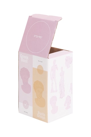 Keramische Buste van David de Michelangelo - Roze