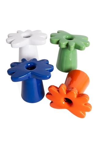 Keramische Vaas - 15 cm - Marineblauw