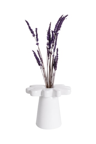 Keramische Vaas - 15 cm - Wit