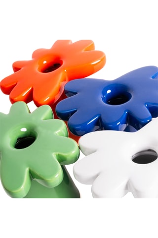 Keramische Vaas - 15 cm - Wit