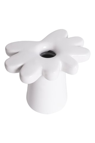 Keramische Vaas - 15 cm - Wit