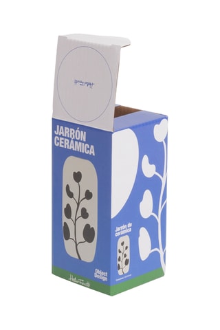 Keramische Vaas - 14,6 cm - Wit