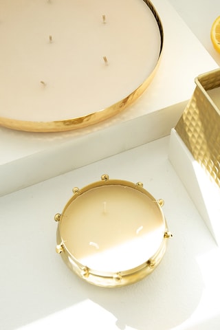 Geurkaars Floral - Beige