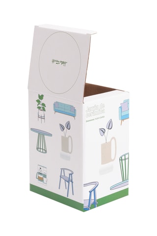 Keramische Vaas - 18,3 cm - Beige