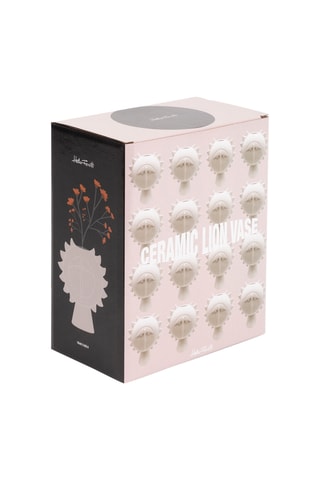 Keramische Vaas - 20 cm - Beige