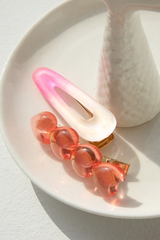 2 Wasknijpers - Roze