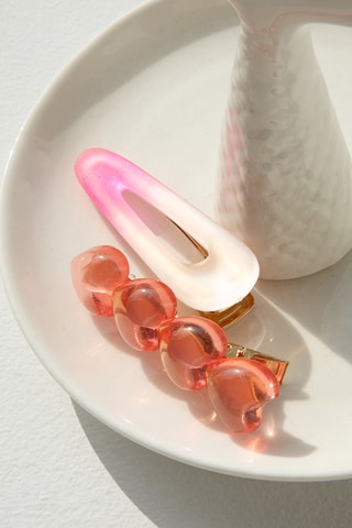 2 Wasknijpers - Roze