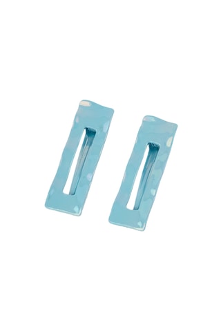 2 Wasknijpers - Turquoise