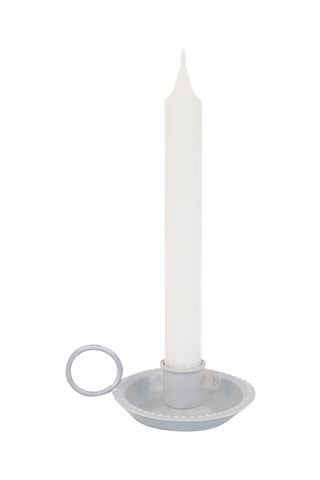 Keramische Kaarshouder - 4 x 9 x 9 cm 