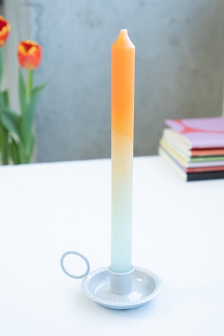 Keramische Kaarshouder - 4 x 9 x 9 cm 