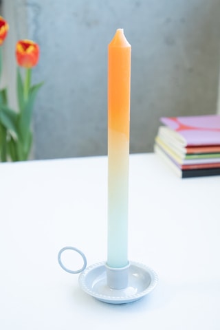 Keramische Kaarshouder - 4 x 9 x 9 cm 