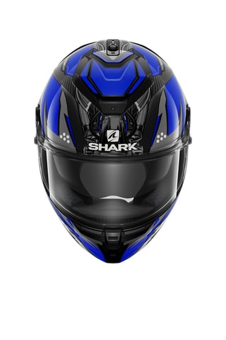 Integraalhelm Spartan Gt Carbon Urikan - Blauw en Wit