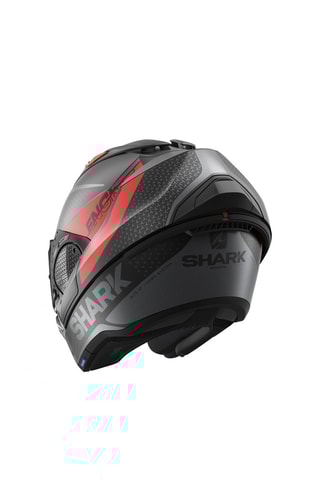 Modulaire Jethelm Evo Gt Encke - Zwart en Rood