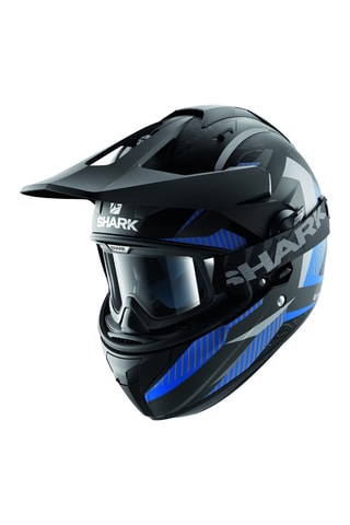 Integraalhelm EXPLORE-R Peka Zwart en Mat Blauw