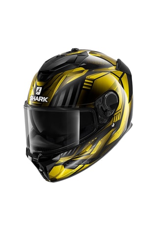 Integraalhelm Sport GT. SPARTAN GT Zwart en Geel