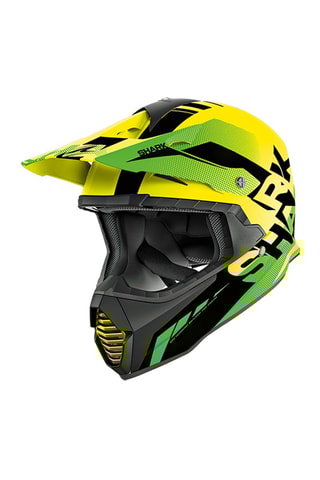 Crosshelm VARIAL ANGER Geel en Groen