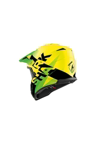 Crosshelm VARIAL ANGER Geel en Groen