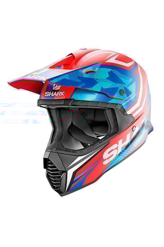 Crosshelm VARIAL TIXIE MAT Rood en Blauw