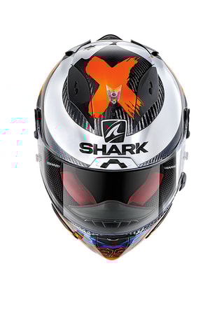 Integraalhelm RaceR PRO Grijs en Oranje