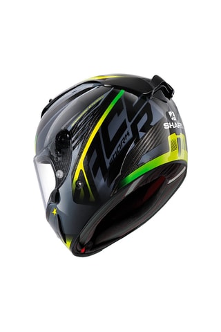 Integraalhelm RACE-R PRO CARBON RACING- Zwart en Geel