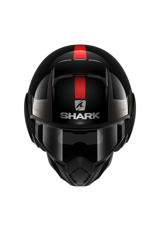 Jethelm STREET DRAK TRIBUTE Zwart en Grijs