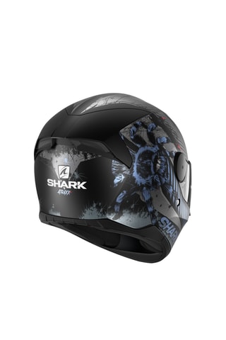 Integraalhelm D-SKWAL 2 ATRAXX - Zwart en Antraciet