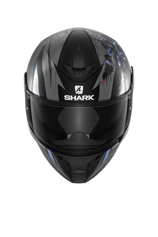 Integraalhelm D-SKWAL 2 ATRAXX - Zwart en Antraciet