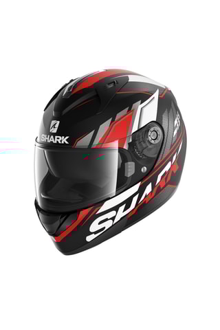 Casque intégral RIDILL 1.2 PHAZ Mat - Noir et rouge