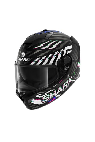 Integraalhelm SPARTAN GT E-BRAKEE - Zwart en Blauw