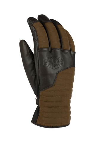 Gants en cuir de chèvre Mitzy - Marron foncé - Segura