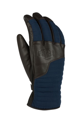 Gants en cuir de chèvre Mitzy - Bleu marine - Segura