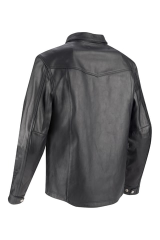 Veste en cuir Bogart - Noir - Segura