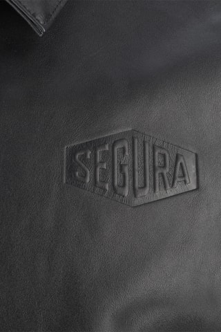 Veste en cuir Bogart - Noir - Segura