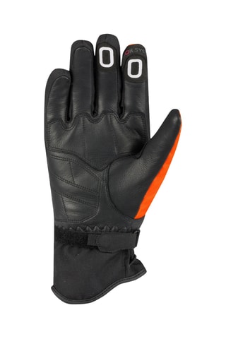 Gants en cuir de chèvre Lady Zephyr - Noir et orange - Bering