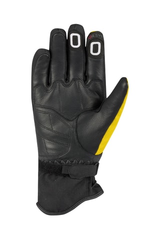 Gants en cuir de chèvre Lady Zephyr - Noir et jaune - Bering