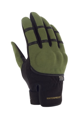 Gants en cuir de chèvre Lady Zeek Evo - Kaki et noir - Segura